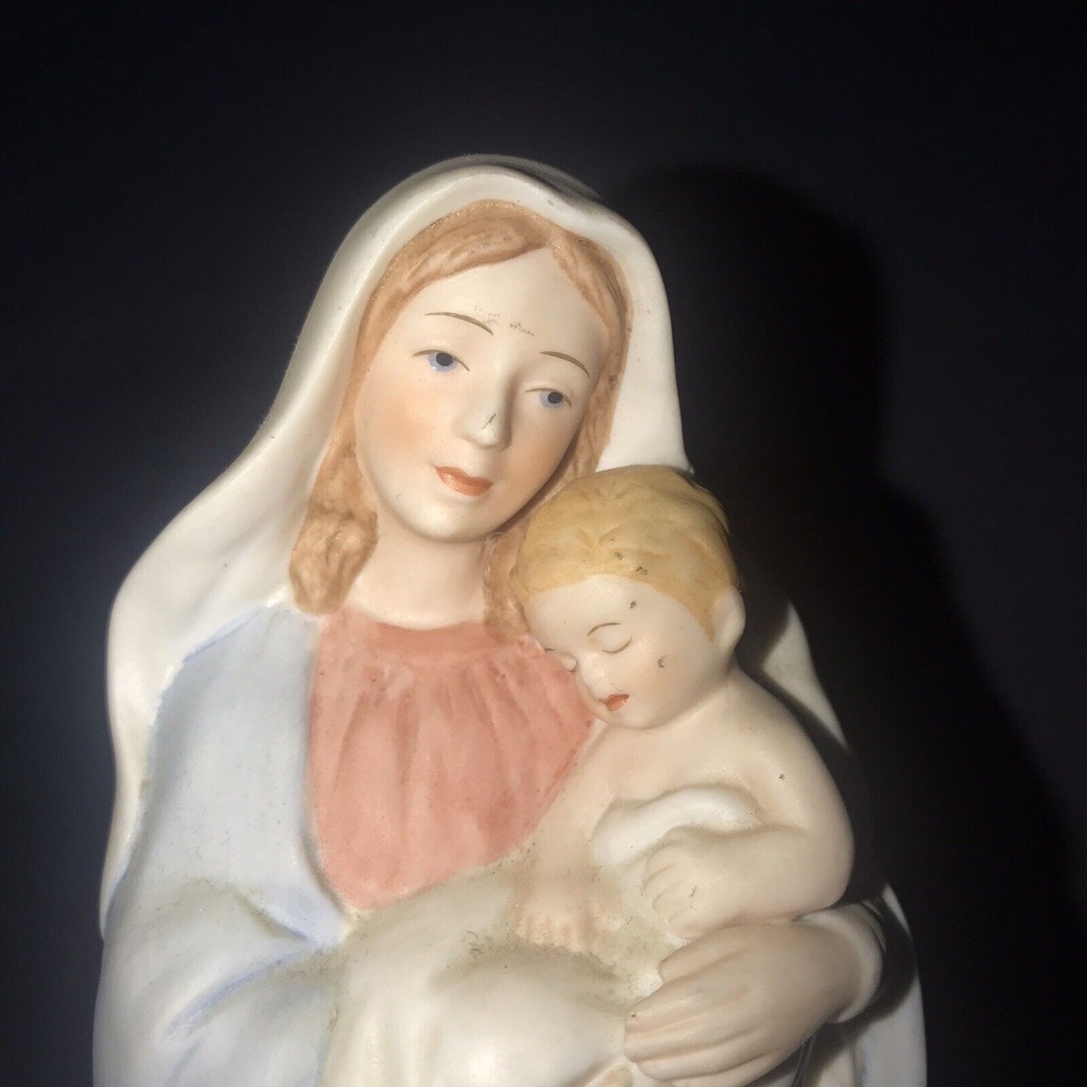 Madonna & Child Home Interiors Porcelain Figurine 1997